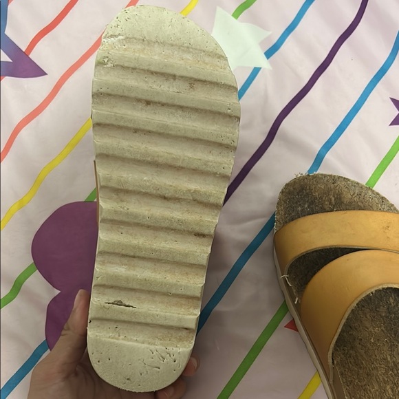 Reef Mustard Slide Sandals - Picture 4 of 4